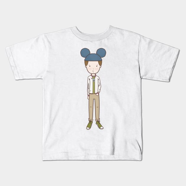 Buzz Fan Boy Kids T-Shirt by littlemoondance